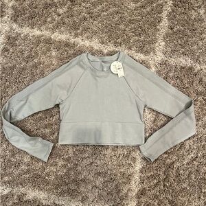 Offline by Aerie Long Sleeve Cropped Top NWT